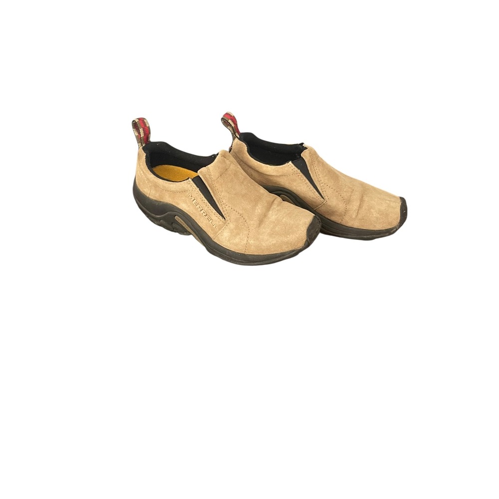 Merrell Suede Leather Slip On Comfort Walking Shoes Loafers Size 6